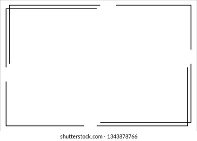 frame Icon isolated vector