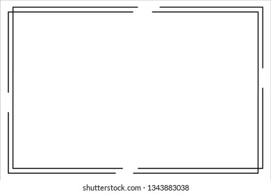 frame Icon isolated vector
