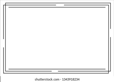frame Icon isolated vector