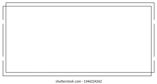frame Icon isolated vector 