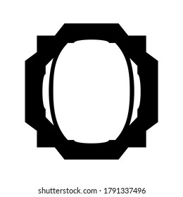 frame icon or logo isolated sign symbol vector illustration - high quality black style vector icons
