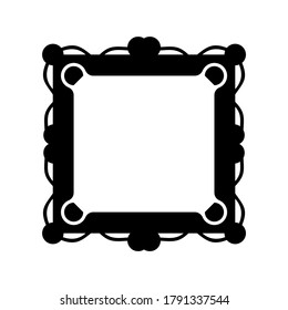 frame icon or logo isolated sign symbol vector illustration - high quality black style vector icons
