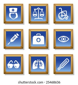 Frame icon set 13