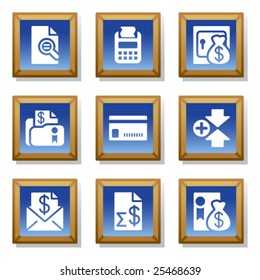 Frame icon set 14