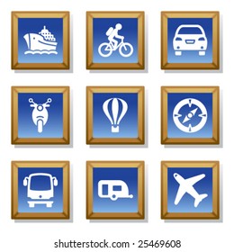 Frame icon set 20