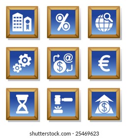 Frame icon set 25
