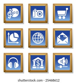 Frame icon set 5