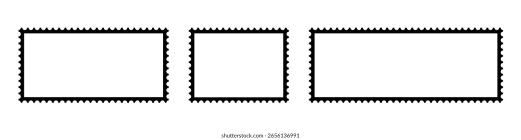 Ilustración de fondo de conjunto de iconos de marco