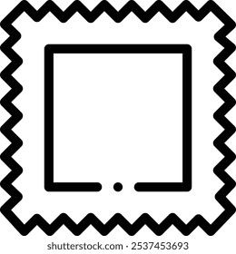 frame icon. Thin Linear Style Design Isolated On White Background