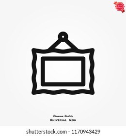 Frame icon vector