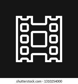 Frame icon vector, frame icon for logo, web and app