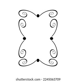 Frame icon vector. Mirror illustration sign. pattern symbol or logo.