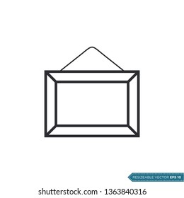 Frame Icon Vector Template