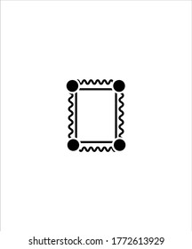 icono de marco,mejor icono plano del vector.