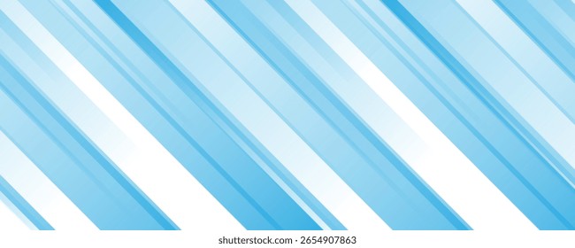 Frame illustration of diagonal stripes with gradient dots in light blue