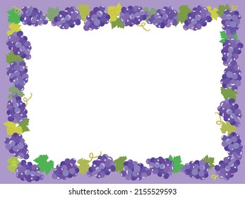 Ilustración del cuadro de la uva.