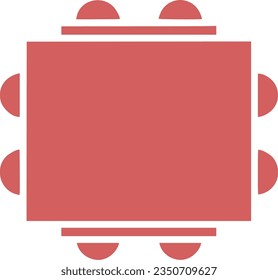 icono de silueta vectorial aislada