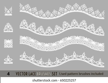 Frame Lace Ornament Set, Pattern Brush.