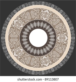  Frame lace-like