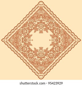  Frame lace-like