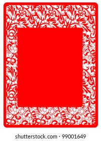  Frame lace-like