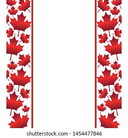 frame of leafs maple canada