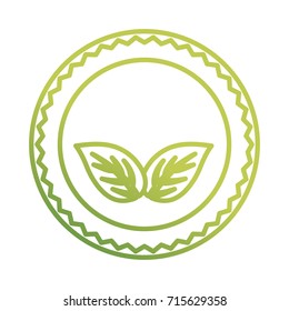 frame with leaves icon