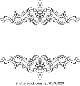 frame line background ornaments vector art