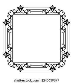 Frame line icon design