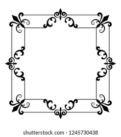 Frame line icon design