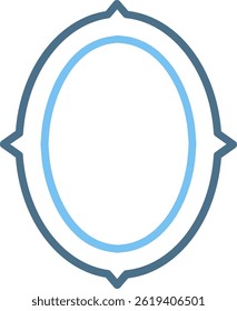 Frame Line Two Colour Icon