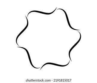 Bild- und Logo-Portrait in Waves Design und Border