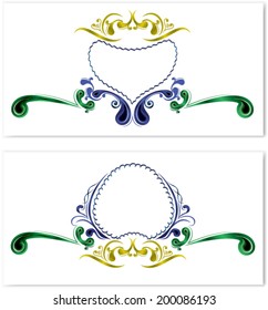 Frame in luxury style
