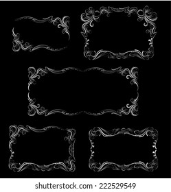 Frame in luxury style