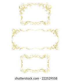 Frame in luxury style
