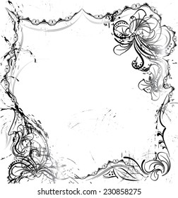 Frame in luxury style 