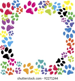 Dog Paw Draw Images, Stock Photos & Vectors 