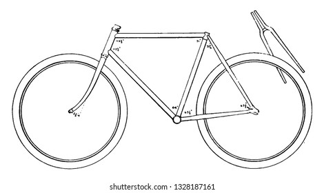 Dado que el marco es el componente principal de una bicicleta, sobre la que se montan las ruedas y otras partes. El diseño vertical es el más común, con dos triángulos.