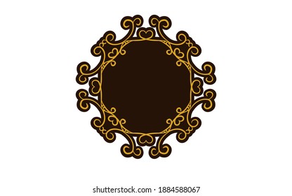 Frame material, luxurious and elegant Gothic frame