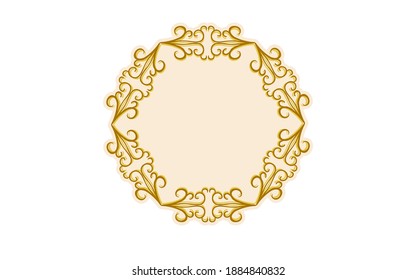 Frame material, luxurious and elegant Gothic frame