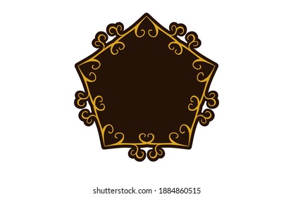 Frame material, luxurious and elegant Gothic frame