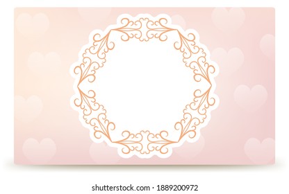 Frame material, luxurious and elegant Gothic frame