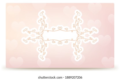 Frame material, luxurious and elegant Gothic frame