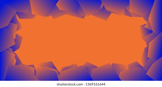 Frame. Modern frame. Creative background. Abstract postcard. Modern background. Vector graphics