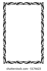 frame, national, border, decoration, vector, backgrounds, illustration, ornate, christmas