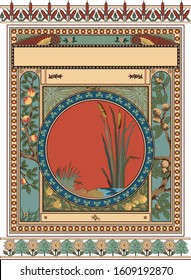 frame & nature vector art