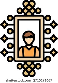 Marco Nuevo diseño creativo de iconos vectoriales
