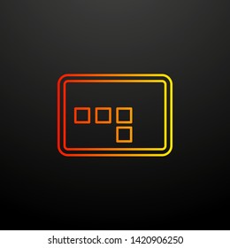 Frame nolan icon. Elements of image set. Simple icon for websites, web design, mobile app, info graphics