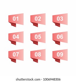 Frame for numbers