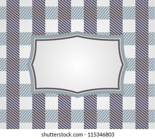 Frame on background